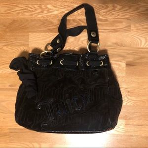 Black Velour Juicy Bag.